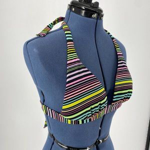 Victoria's Secret | Size S. Striped Bikini Top